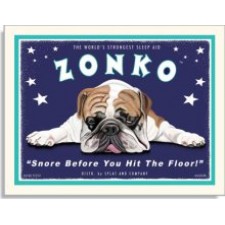 Dog Bulldog - Zonko